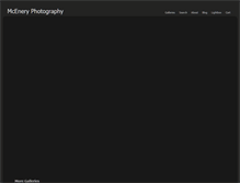 Tablet Screenshot of mceneryphotography.com